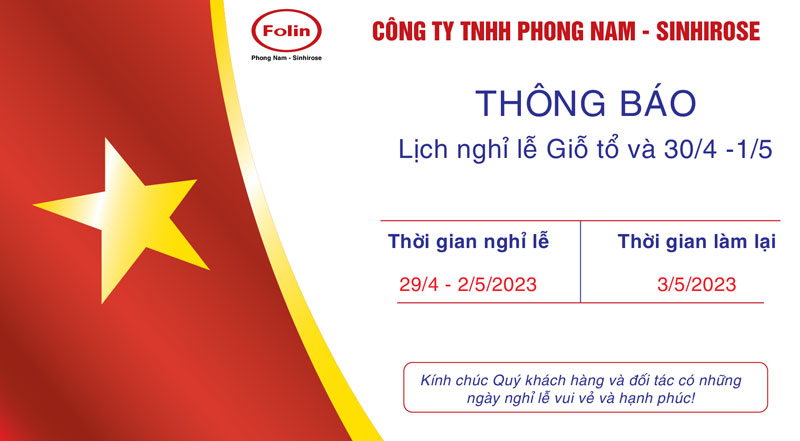 Lịch nghỉ lễ Giỗ tổ và 30/4-1/5/2023